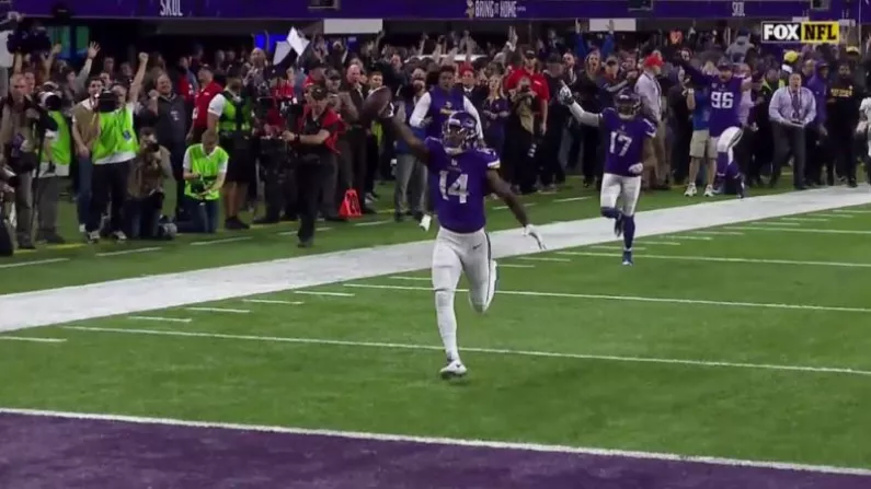 Watch: Vikings Make Championship Game With Incredible Last Second Miracle Play