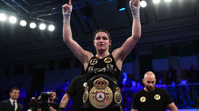 Katie Taylor's Next Fight Looks Set To Disappoint Irish Fight Fans