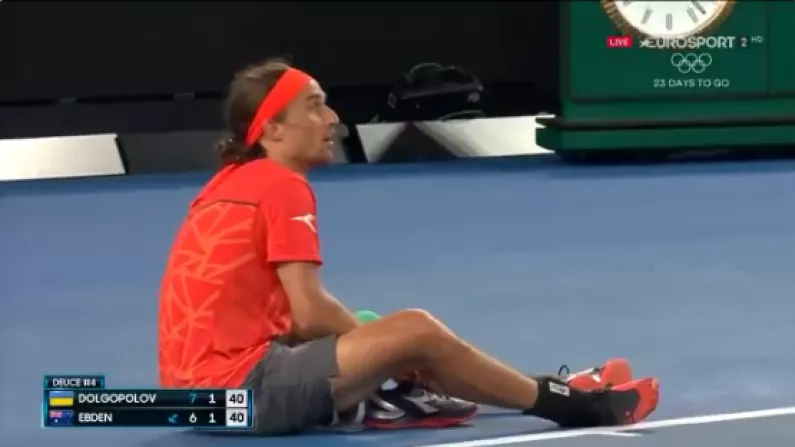 "This Is Really Weird" - Four Minutes Of Madness At Australian Open