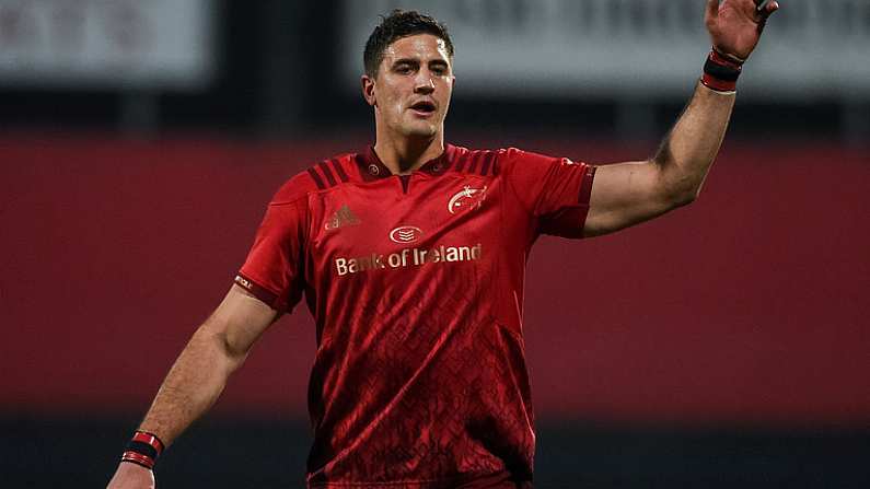 19 January 2018; Gerbrandt Grobler of Munster prior to the British & Irish Cup Round 6 match between Munster A and Ospreys Premiership Select at Irish Independent Park in Cork. Photo by Diarmuid Greene/Sportsfile