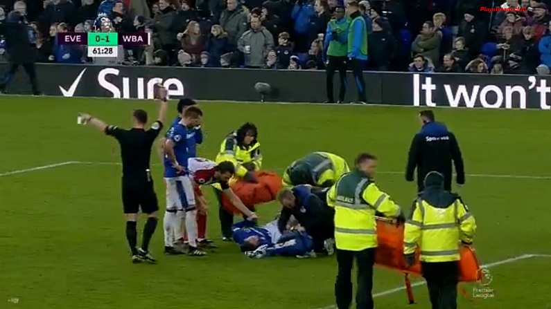 James McCarthy Suffers Horror Double Leg Break