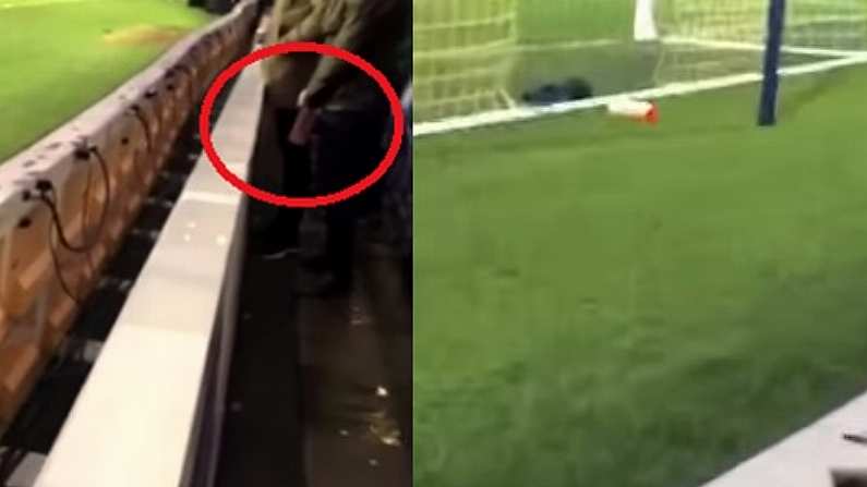 Watch: Middlesbrough Fan Arrested After Pissing In 'Keeper's Bottle