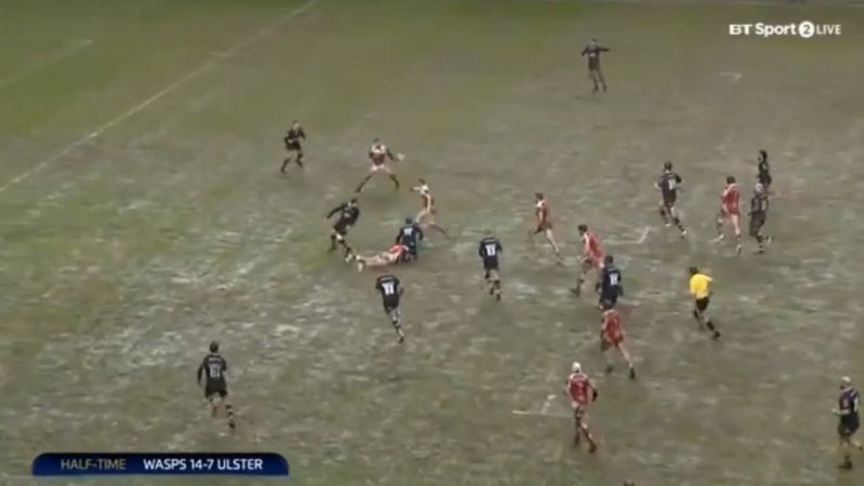 Watch: Christian Wade Brain-fart Gifts Ulster Unlikely Try