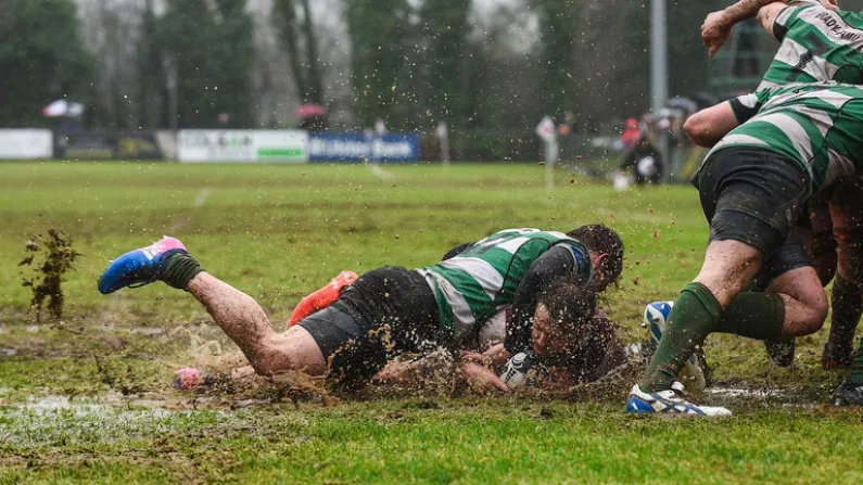 In Pictures: Was Naas V Tullow The Filthiest Sporting Event This Weekend?