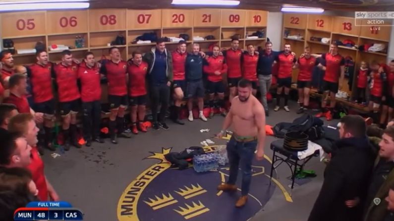 Conor Murray Explains The Story Behind Munster's Dressing Room Celebration