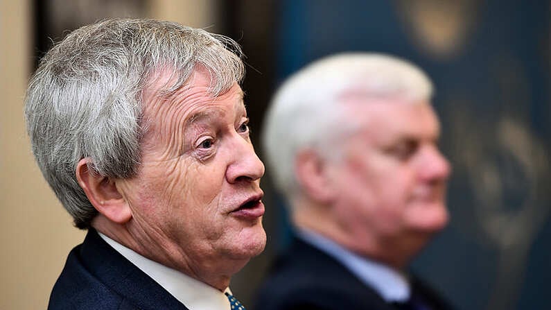 23 January 2018; Ard Stiurthoir of the GAA Paraic Duffy speaking during the GAA Director General's Annual Report Launch at Croke Park in Dublin. Photo by Seb Daly/Sportsfile