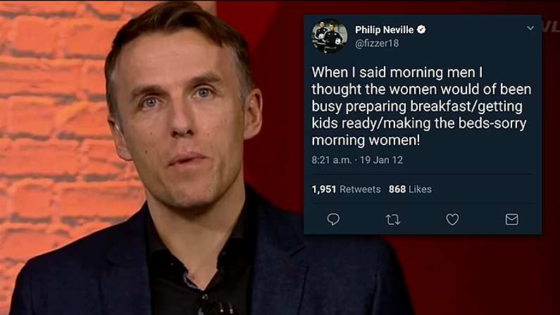 Phil Neville Deletes Twitter Account Amid Claims Of Sexism