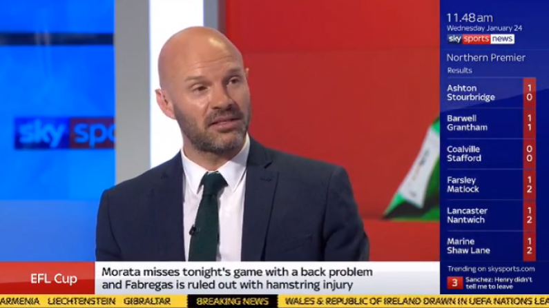 Danny Mills Has Nightmare On Sky Sports During Nations League Draw