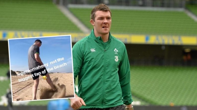 Peter O'Mahony Is The Classic Irish Lad That Doesn't Like The Beach