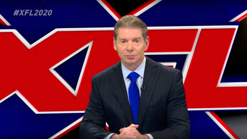 Confirmed: Vince McMahon Is Bringing Back The XFL