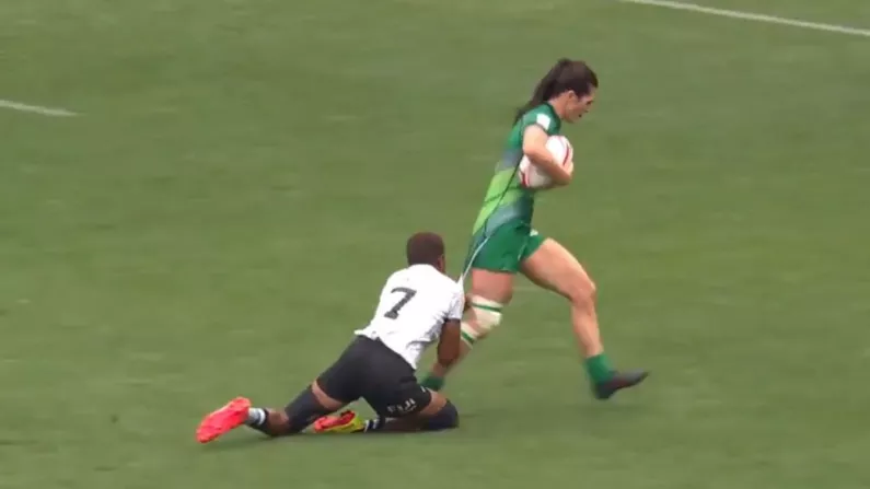 Watch: Irish Winger Scores Impossible Try At The Sydney Sevens