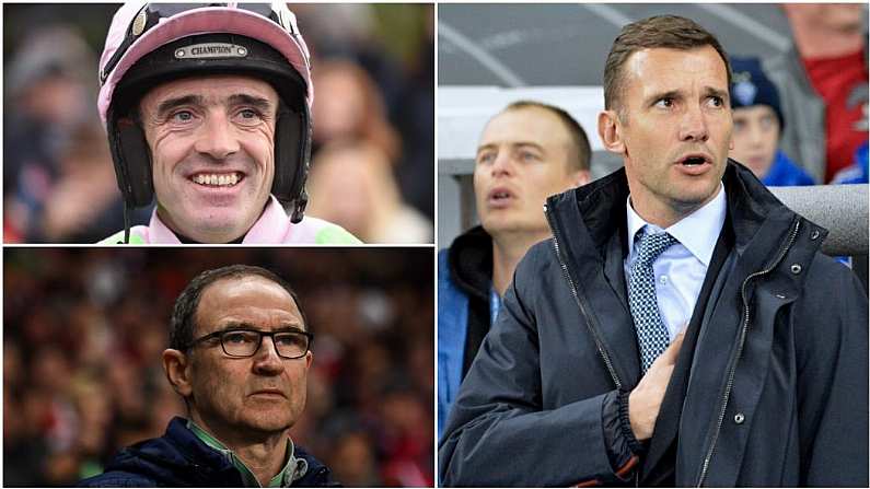 Ruby Walsh, Martin O'Neill & Andriy Shevchenko Play A Round Of Golf...