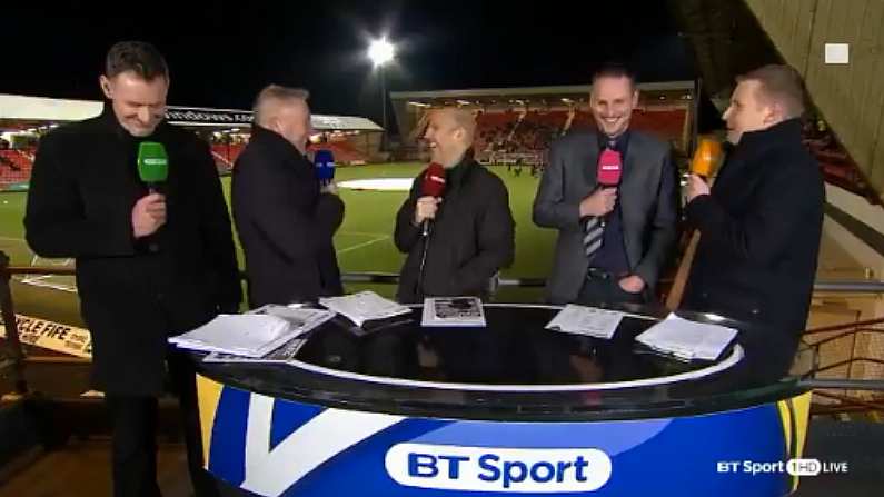 Dunfermline Player Excellently Stitched-Up By BT & His Teammates