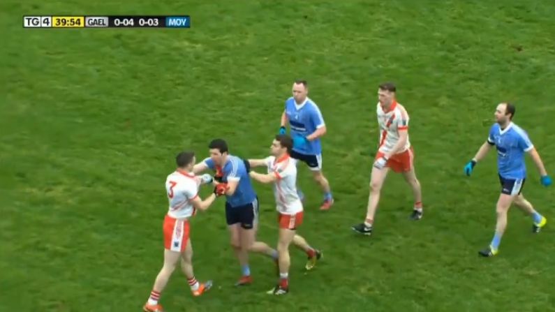 Watch: Marc Ó Sé Scraps With Sean Cavanagh For Snitching