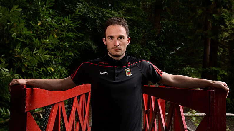 10 August 2016; Alan Dillon of Mayo during a press night at Breaffy House Hotel in Breaffy, Co Mayo. Photo by Piaras O Midheach/Sportsfile