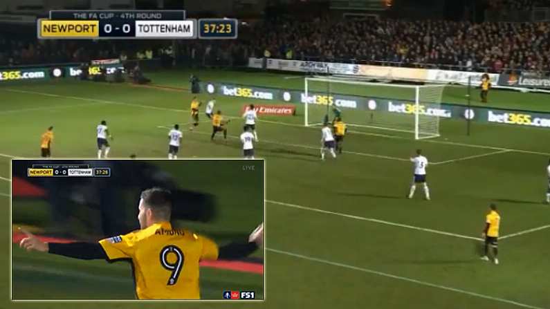 Watch: Carlow Striker Sends Newport County Wild Against Spurs