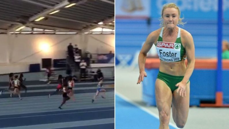 Watch: Amy Foster Equals Irish 60m Record In London