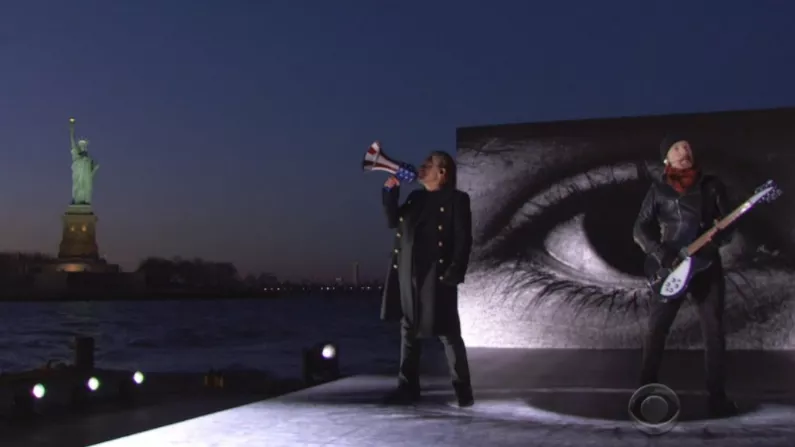 The 6 Best American Reactions To U2's Grammys Performance On A Barge