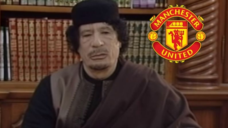 Colonel Gaddafi 'Was A Whisker Away' From Buying Manchester United