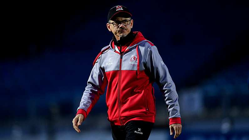 6 January 2018; Ulster Director of Rugby Les Kiss ahead of the Guinness PRO14 Round 13 match between Leinster and Ulster at the RDS Arena in Dublin. Photo by Ramsey Cardy/Sportsfile