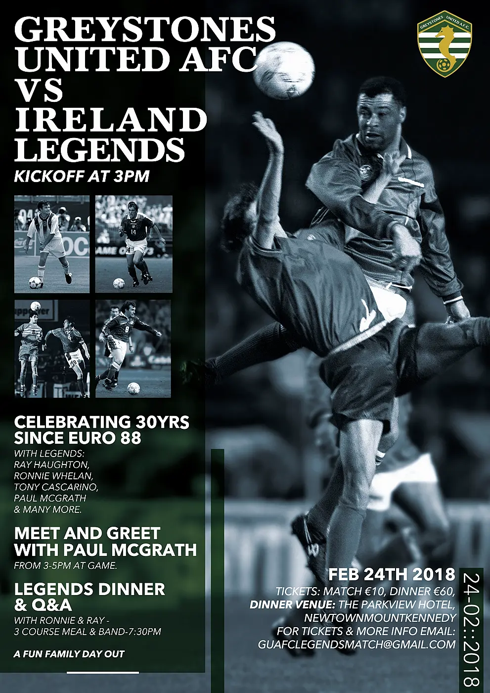 You Can Play Against Ireland S Euro Legends 30 Years On Balls Ie