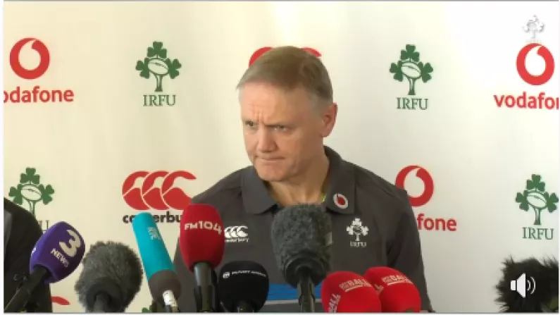 Joe Schmidt Refuses To Comment On Irish Players Attending Jackson/Olding Trial