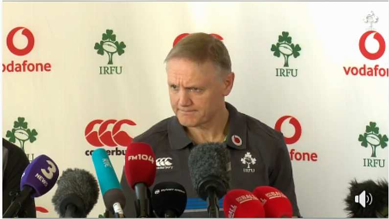 Joe Schmidt Refuses To Comment On Irish Players Attending Jackson/Olding Trial