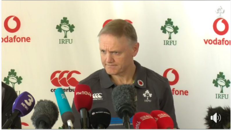 Joe Schmidt Refuses To Comment On Irish Players Attending Jackson/Olding Trial