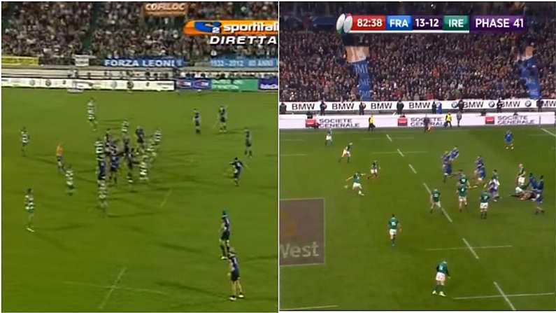 Watch: The Forgotten Drop Goal That Sexton Drew On Against France