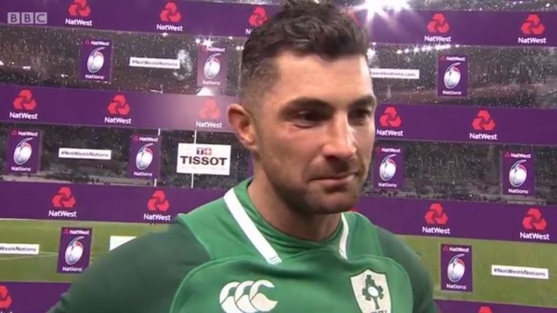 Rob Kearney's BBC Interview Summed Up How A Nation Felt About Johnny Sexton