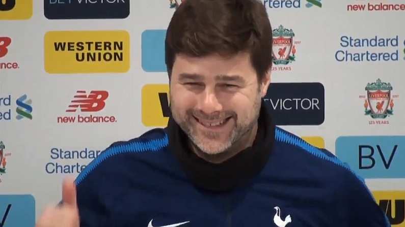 Watch: 'Big, Big Balls' Mauricio Pochettino Hails Harry Kane's Nerve