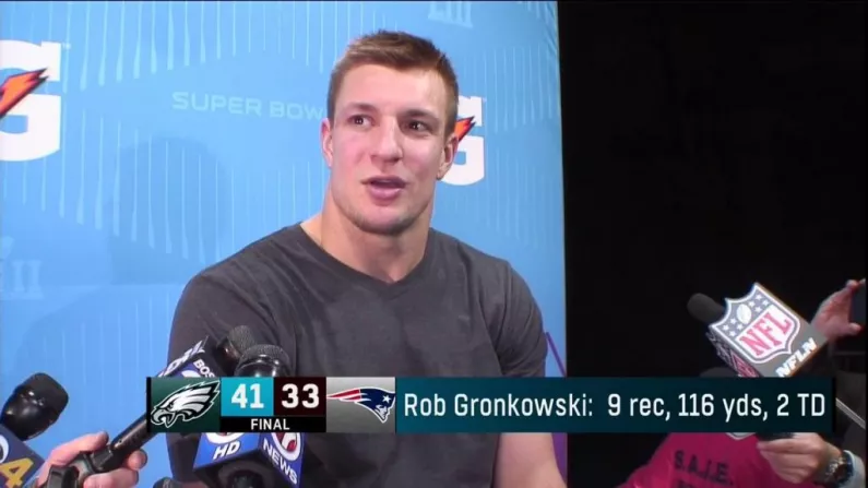 Rob Gronkowski Admits He's Considering Surprise Retirement From NFL