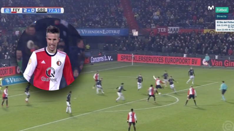 Robin Van Persie Scores Classy First Goal On Return To Feyenoord