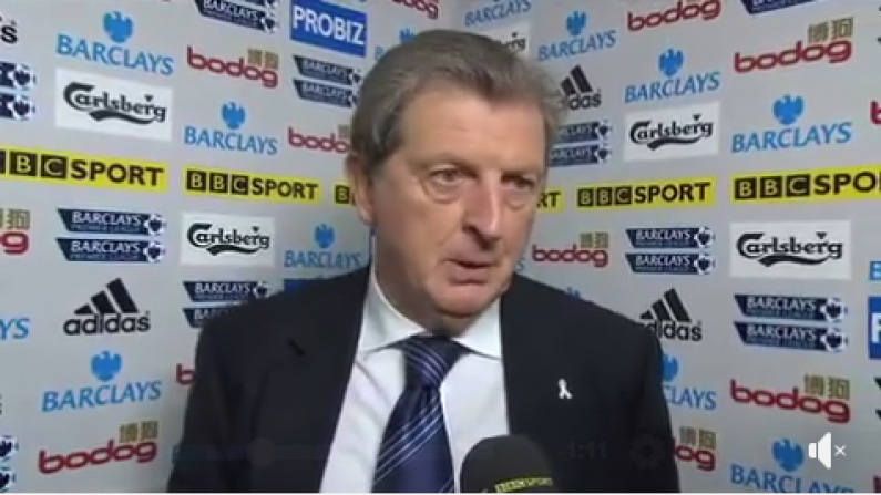 Watch: Leaked Footage Of Expletive-Laden Interview Shows Different Side To Roy Hodgson