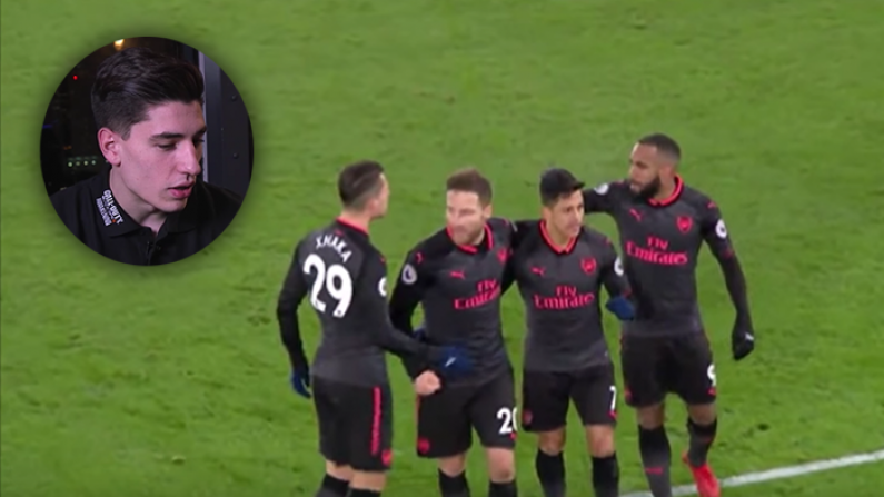 Bellerin Reveals Why He Didn't Celebrate Alexis Sanchez's Palace Goal