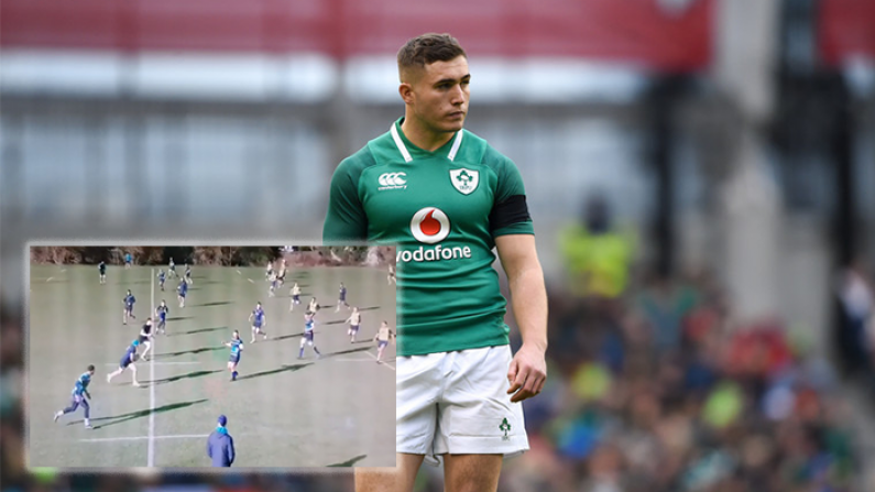 Jordan Larmour Produces Gorgeous Piece Of Skill In Behind Scenes Footage