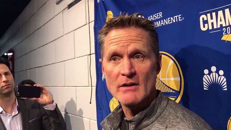 NBA Coach Steve Kerr Delivers Powerful Message After Florida School Shooting