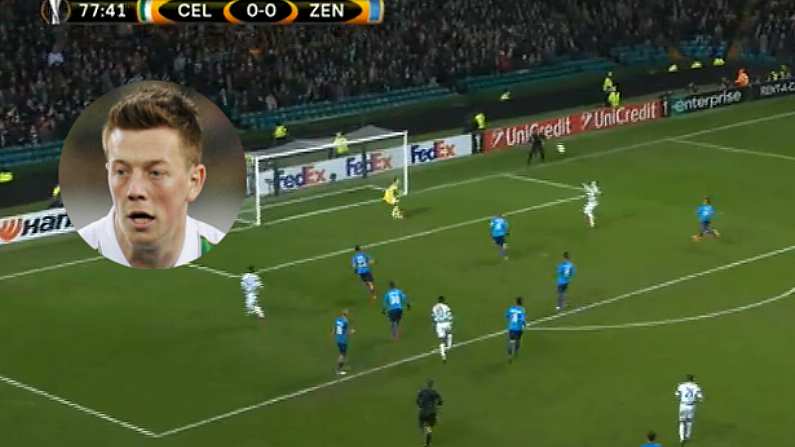 Watch: Callum McGregor Gives Celtic Vital Lead With Stunning Effort