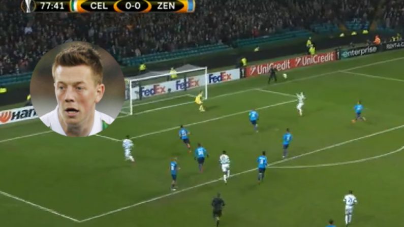 Watch: Callum McGregor Gives Celtic Vital Lead With Stunning Effort