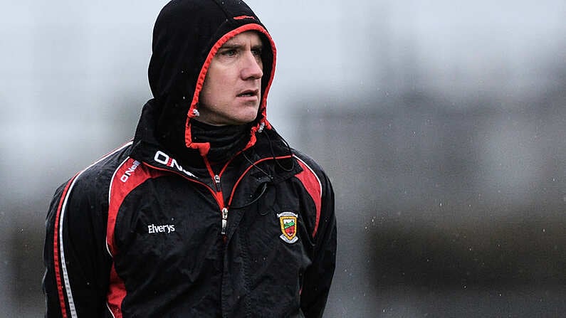 14 January 2018; Mayo selector Tony McEntee during the Connacht FBD League Round 4 match between Roscommon and Mayo at Dr Hyde Park in Roscommon. Photo by Piaras O Midheach/Sportsfile