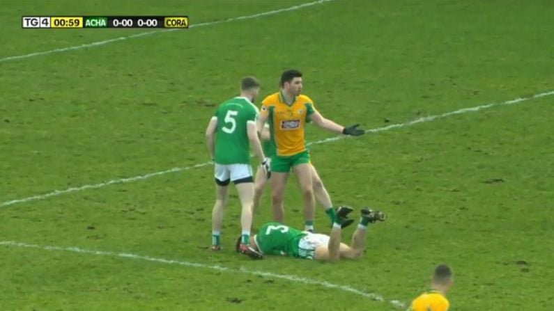 Watch: 'Disgraceful' Referee Decision Sees Corofin Player Sent-Off After Minute Of Club Semi