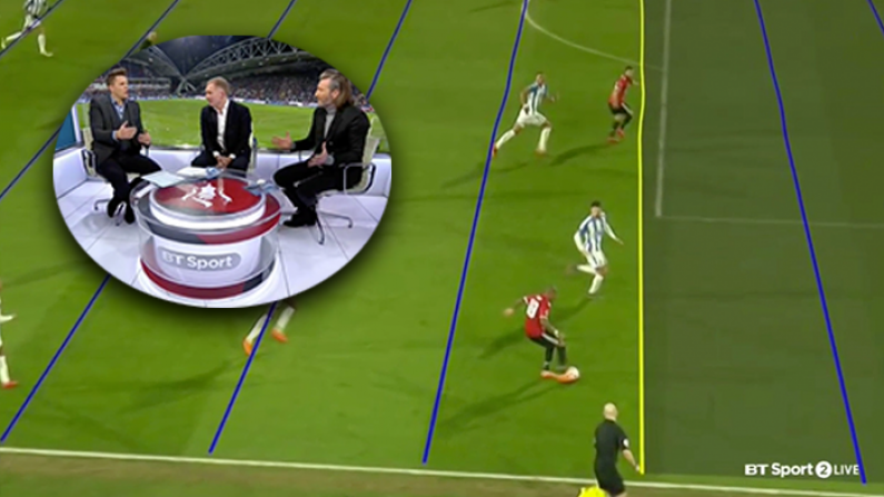Squiggly Lines The Centre Of VAR Shitstorm In United Huddersfield Match