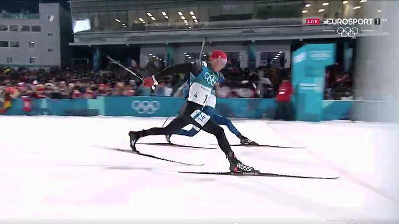 Watch: Thrilling Photo Finish In Winter Olympics During Men's Biathlon