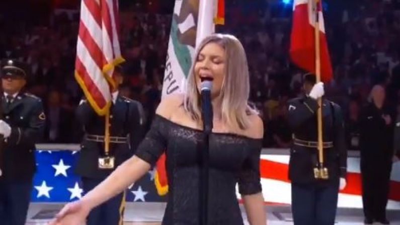 What In The Name Of Sweet Suffering Jaysis Did Fergie Do To The US National Anthem?