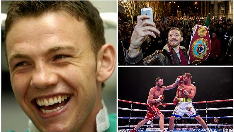 Andy Lee's Iconic Boxing Career In Pictures