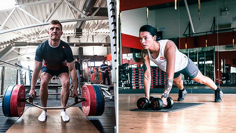 8 Great Gym Exercises From Two Of The GAA's Top Stars