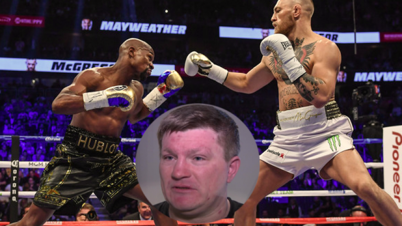 Ricky Hatton Is "Furious" At Prospect Of McGregor v Mayweather II