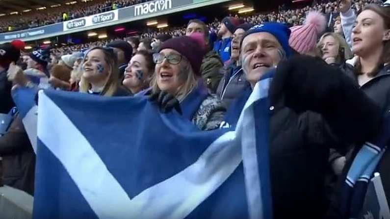 Watch: Murrayfield's Rendition of "Flower Of Scotland" Will Have You Ready For Battle