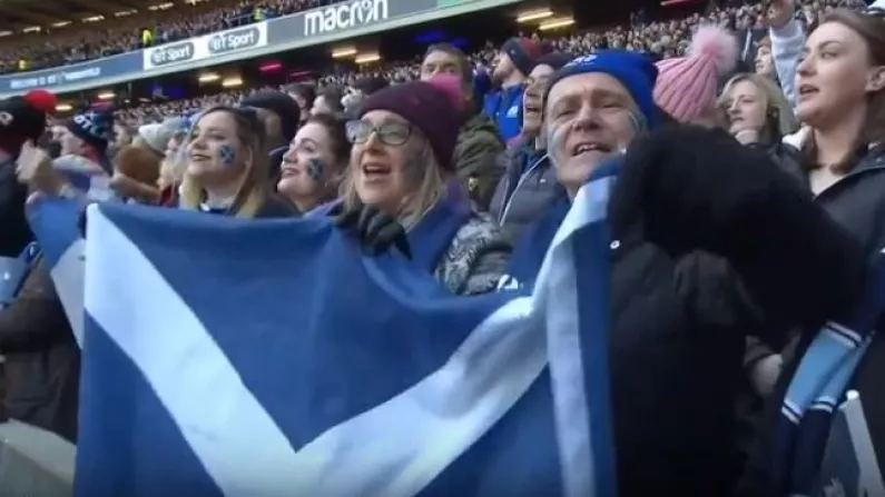 Watch: Murrayfield's Rendition of "Flower Of Scotland" Will Have You Ready For Battle