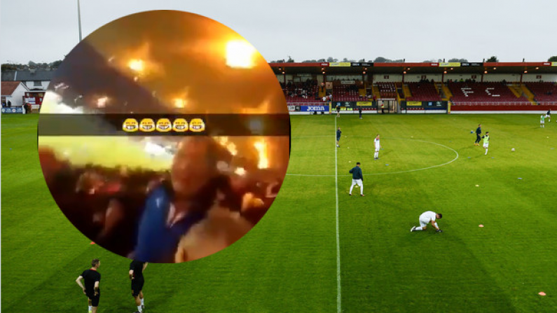 Watch: Fans Made Eejit Out Of Tannoy Announcer In The Showgrounds